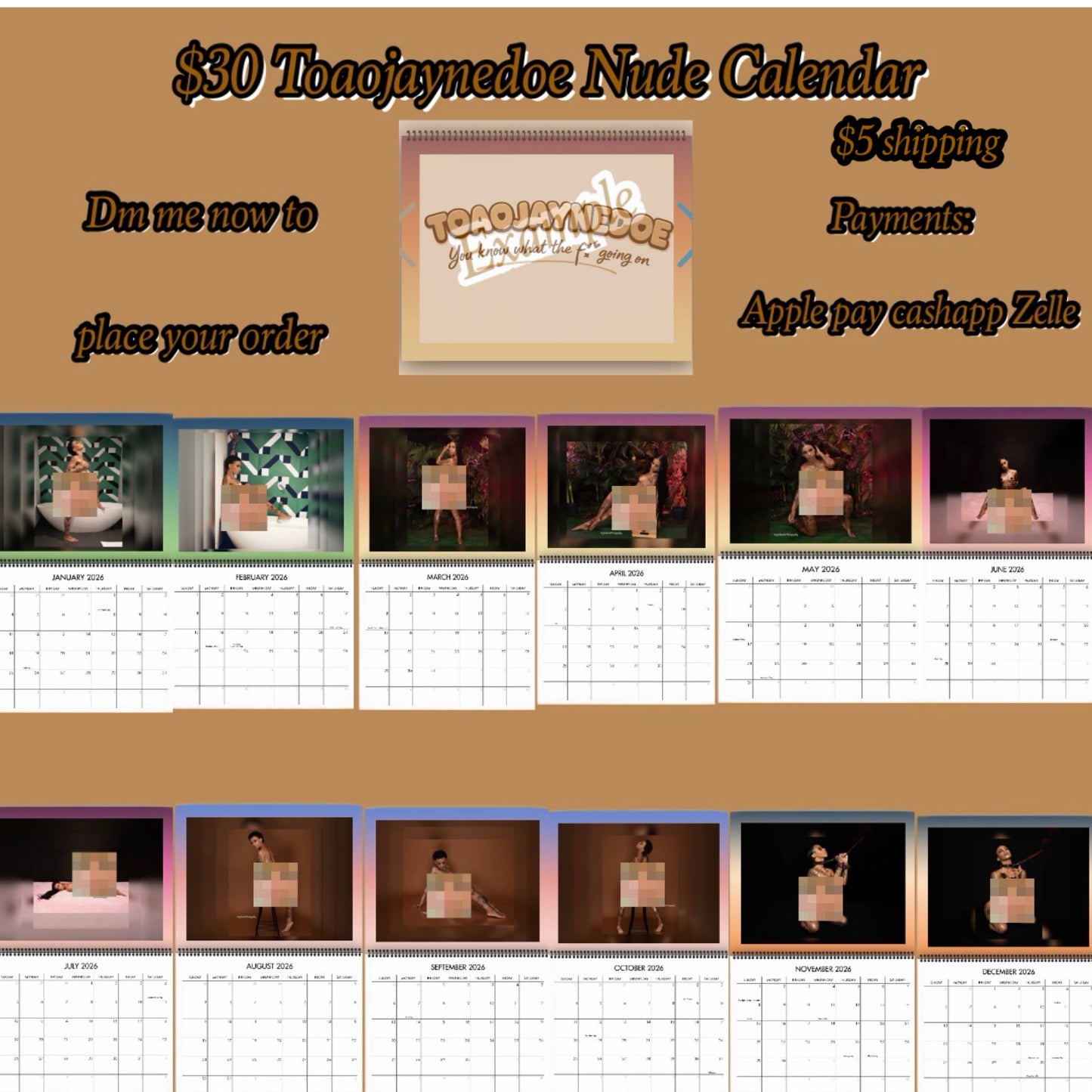 Toaojaynedoe Calendar( 4 )